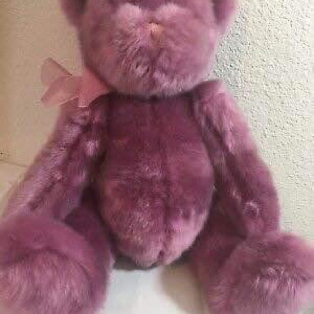 Plush Purple Teddy Bear